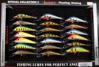 SKUTECZNE ŁOWNE WOBLERY KENART 18 SZT DO WYBORU SZTUKA