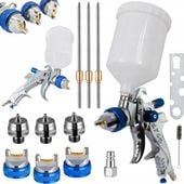 Falon-Tech Pistolet lakierniczy HVLP 1.4/1.7/2.0 mm + kubek 600 ml
