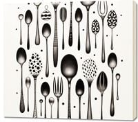 Obraz 100x90cm Narzędzia Smaku