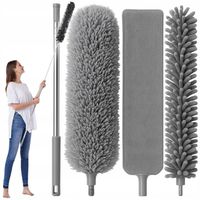 SZCZOTKA MIOTEŁKA 3w1 DO KURZU KURZAWKA TELESKOPOWA DŁUGA XXL + 3 KOŃCÓWKI