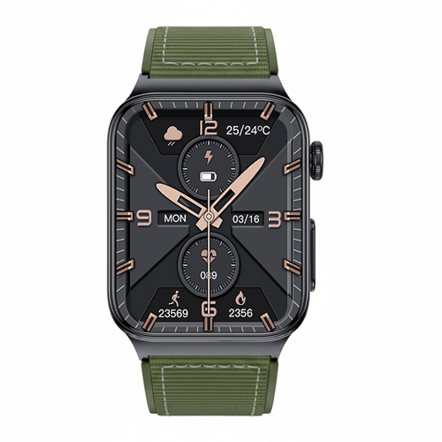 Smartwatch Cardio One Zielony Watchmark na Arena.pl