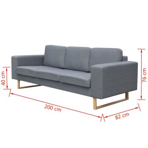 Sofa 3-Os. Jasnoszara na Arena.pl