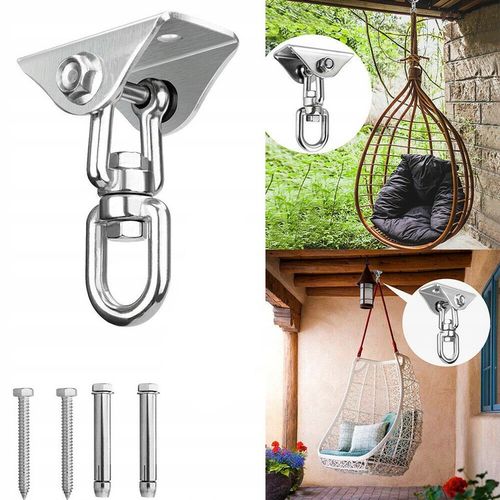 MOCOWANIE SUFITOWE OBROTOWE UCHWYT MONTAŻOWY HAMAK KOKON HUŚTAWKA na Arena.pl