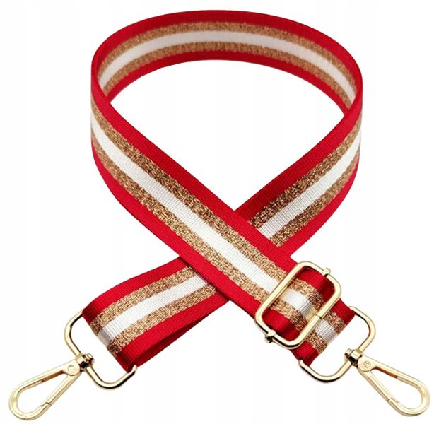 Pasek Do Torby Torebki - Regulowany, Parciany, Szeroki zdjęcie 5