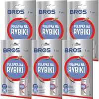 BROS Pułapka Lepowa Na Rybiki Cukrowe Srebrzyki Skuteczny Lep Bez Chemii x6