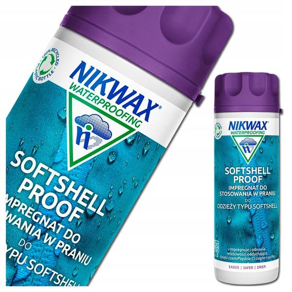 ZESTAW NIKWAX TECH WASH + IMPREGNAT SOFTSHELL PROOF DO PRANIA KURTEK zdjęcie 5