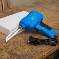 NÓŻ TERMICZNY DO CIĘCIA STYROPIANU 150W 230V 2X NOŻE OSTRZA WALIZKA ZESTAW