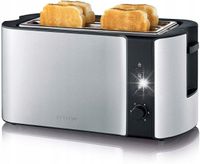 SEVERIN AT 2590 Automatyczny toster z długimi komorami, 1400W, ruszt