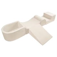 tor przeszkód dla dzieci Soft Ball - beżowy