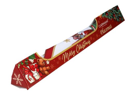 Podkładka na stół okrągła - Dekoracja świąteczna (CARMANI) na Arena.pl