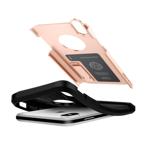 SPIGEN TOUGH ARMOR Apple iPhone X - BLUSH GOLD na Arena.pl