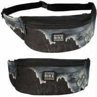 NERKA SASZETKA NA PAS BIODRÓWKA CZARNA ROWER