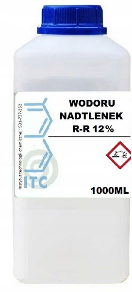 NADTLENEK WODORU 12% - 1000 ml woda utleniona zdjęcie 1