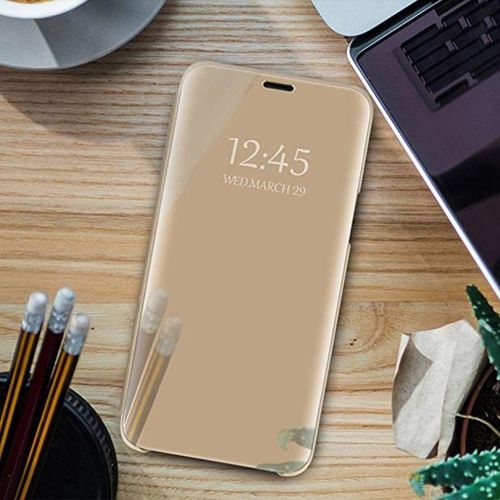 Etui Smart Clear View do Xiaomi Redmi Note 8 Pro złoty na Arena.pl