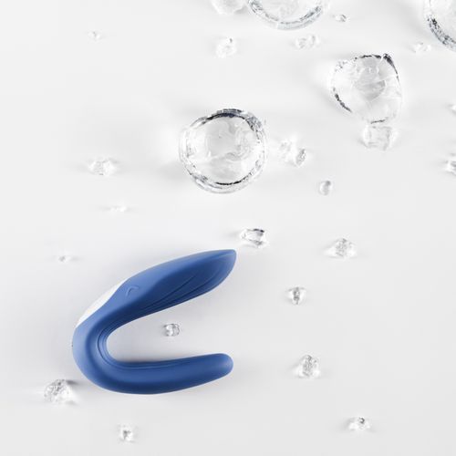 Wibrator niebieski-  Partner - Whale Couples Massager na Arena.pl