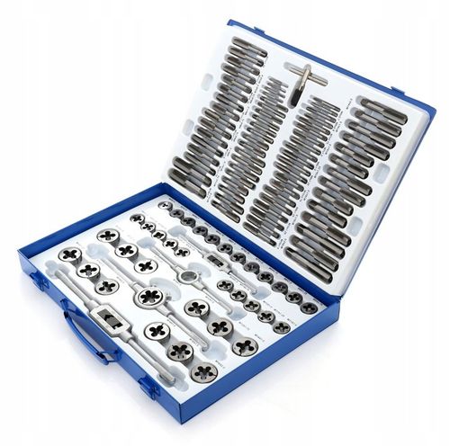 Narzynki gwintowniki kalibrowniki zestaw 110-el. na Arena.pl