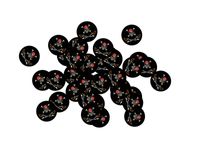 Konfetti papierowe Pirat, 36 szt.