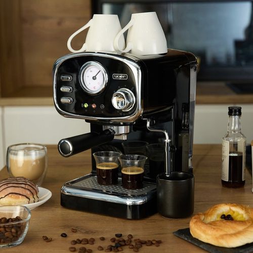 Ekspres do kawy Ciśnieniowy Kolbowy Yoer 1100W 20bar 10kaw +Spieniacz na Arena.pl