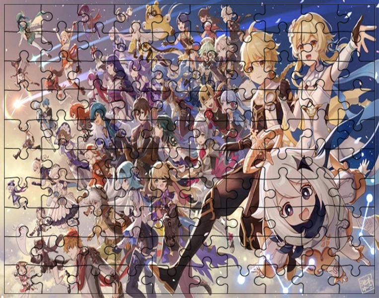 Puzzle Genshin Impact zdjęcie 1