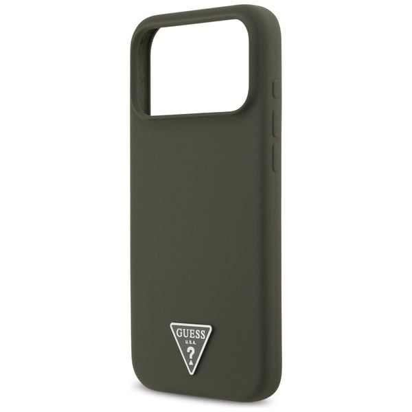 etui guess silicone triangle logo        magsafe do iphone 17 pro max zdjęcie 6