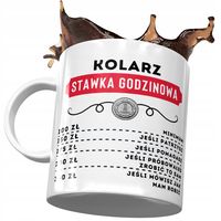 Dla Kolarza Kubek Na Urodziny Imieniny Na Prezent Z Nadrukiem Ze Zdjęciem