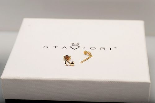 Złote kolczyki KZC5151 na Arena.pl