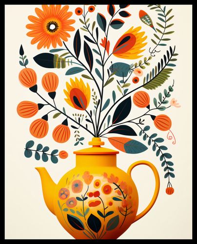 Plakat 40x50cm Bujna Herbata na Arena.pl