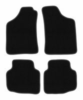 Dywaniki welurowe BASIC czarne Mitsubishi L200 Triton 2001-2006