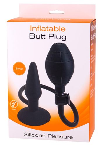 Inflatable Butt Plug S Black na Arena.pl