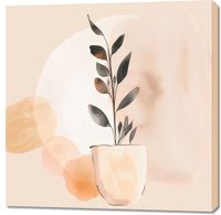 Obraz 100x100cm Doniczkowy Kolor