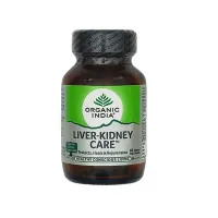 Preparat ziołowy Liver Kidney Care LKC Organic India 60 kapsułek