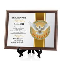 PREZENT NA BIERZMOWANIE PAMIĄTKA GRAWER UPOMINEK