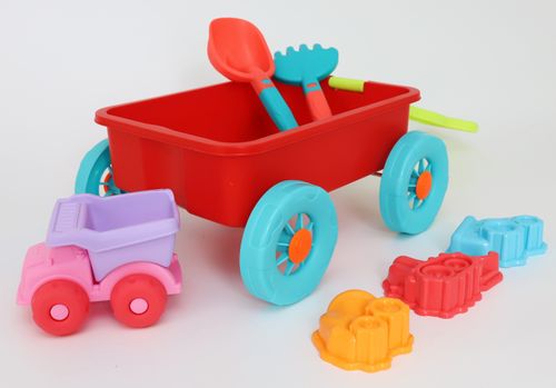 zabawki do piaskownicy Taczka - czerwony na Arena.pl