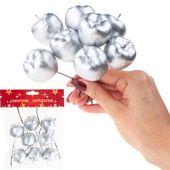 Jabłuszka Jabułka Na Druciku Piku Ozdobne Wianki Stroiki 8Szt