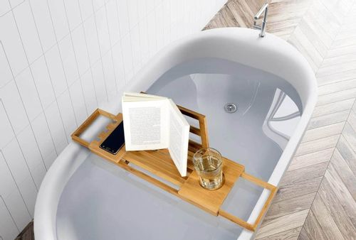 Półka na wannę DAFNE bambusowa na Arena.pl