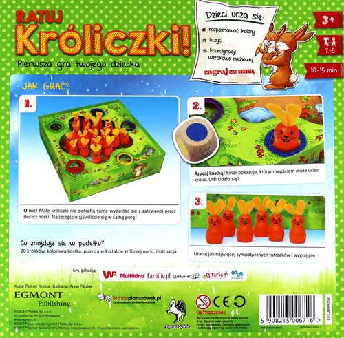 Gra Ratuj Króliczki EGMONT na Arena.pl