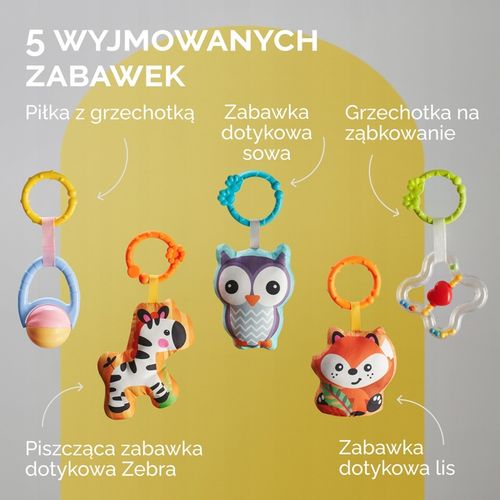 MATA EDUKACYJNA INTERAKTYWNA DLA NIEMOWLĄT z Lukiem Mata Do Zabawy na Arena.pl