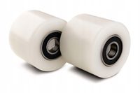 Rolki Koła do Paleciaka Zestaw 2 sztuki 82x70mm 700kg Łożyska Kulkowe Nylon