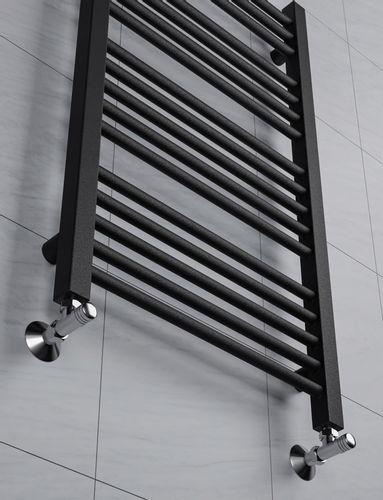 GRZEJNIK ŁAZIENKOWY -DRABINKA 720/650 CZARNY STRU. na Arena.pl