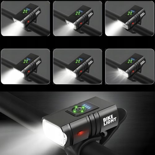 LAMPKA ROWEROWA LAMPKI ROWEROWE USB ZESTAW ZOOM na Arena.pl