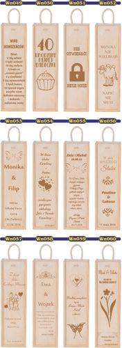 Skrzynka na wino grawer super prezent DZIEŃ KOBIET twój napis na Arena.pl