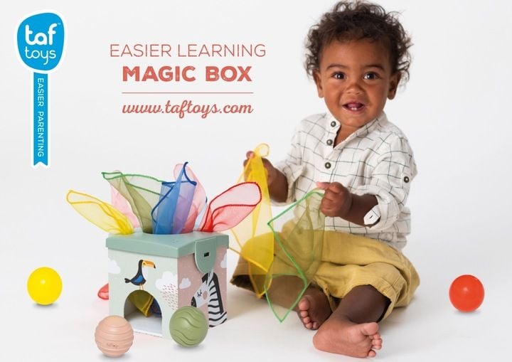 Magiczny Pojemnik Taf Toys – Sensoryczna Zabawa dla Rozwoju Dziecka zdjęcie 8
