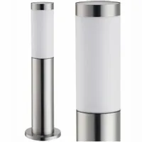 Lampa Ogrodowa stojąca słupek ogrodowy 45 cm E27 stal nierdzewna