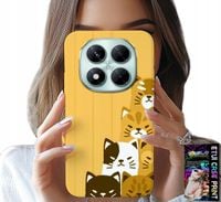 ETUI DO XIAOMI NOTE 14 PRO 5G - LOVE CAT, WZORY Z KOTAMI, CASE + SZKŁO