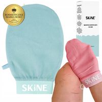 SKINE Rękawica Złuszczająca NATURALNY PEELING, miętowa zielona