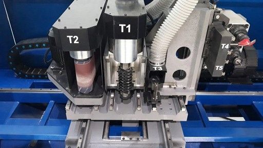 Schnitzer SCH 22120 4x4 - tokarka CNC do drewna zdjęcie 12