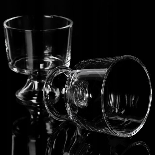 PUCHARKI DO DESERÓW 280ml POJEMNIK NA DESERKI DESERY PUCHAREK LODY KOMPLET na Arena.pl