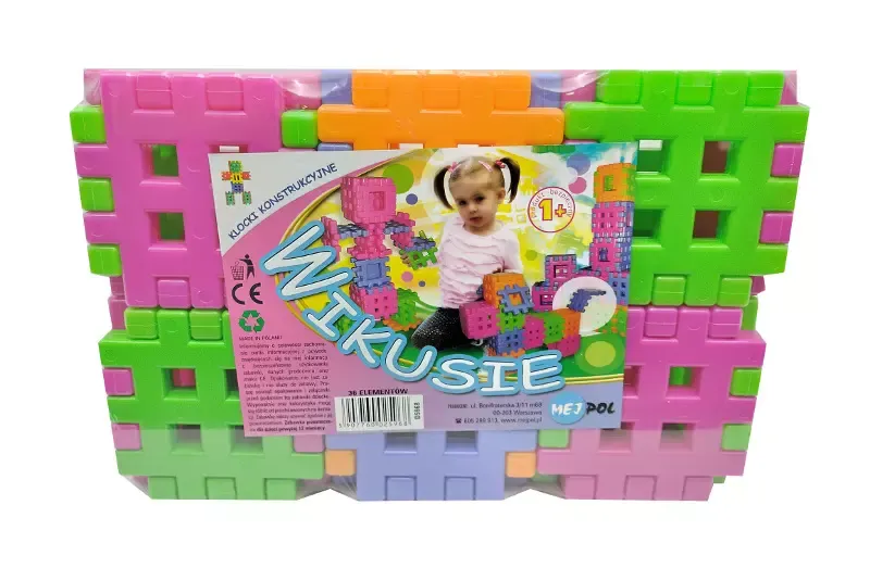 Klocki konstrukcyjne Wikusie zdjęcie 1