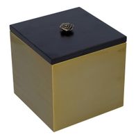 Stalowe złote pudełko na prochy Urna Pogrzebowa Róża