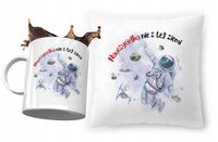 Dla Nauczycielki Zestaw Poduszka + Kubek Prezent Z Nadrukiem Ze Zdjęciem